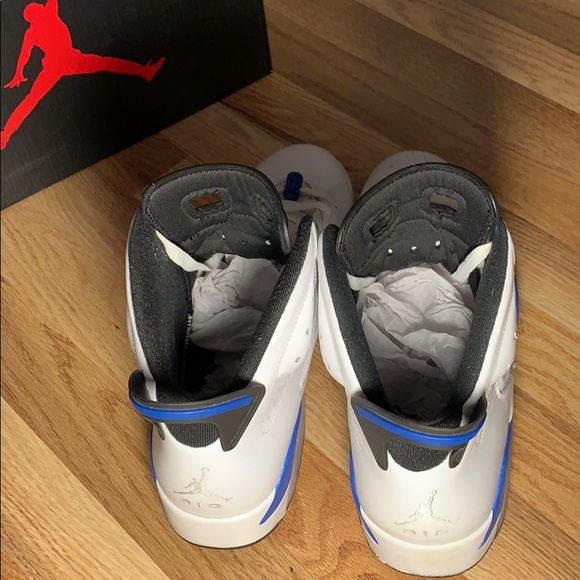 Sport Blue Jordan 6’s - Picture 2 of 4